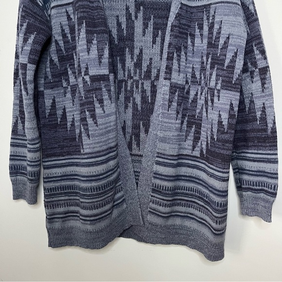 Lucky Brand Southwestern Geometric Heritage Print Cardigan Sweater Size Small - Picture 4 of 16